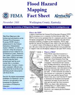 Flood Hazard Mapping Fact Sheet